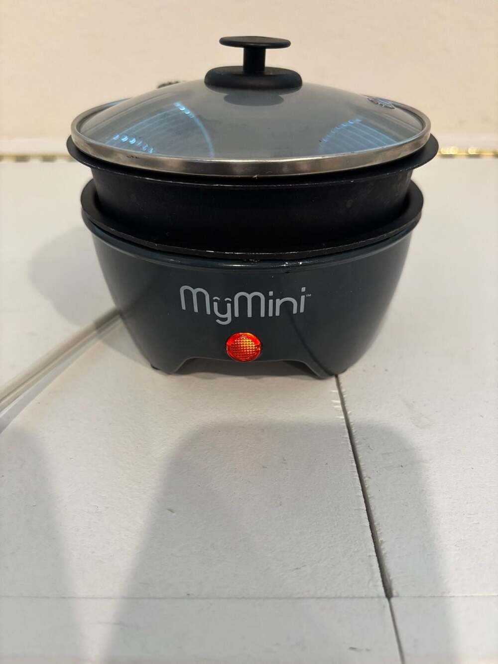 Nostalgia MyMini 5-Inch Electric Skillet & Noodle Maker.